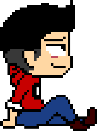 Cool Deadpool Fan - Pixel Art (580x600)