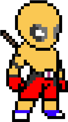 Boxer-deadpool - Person Pixel Art Png (390x580)