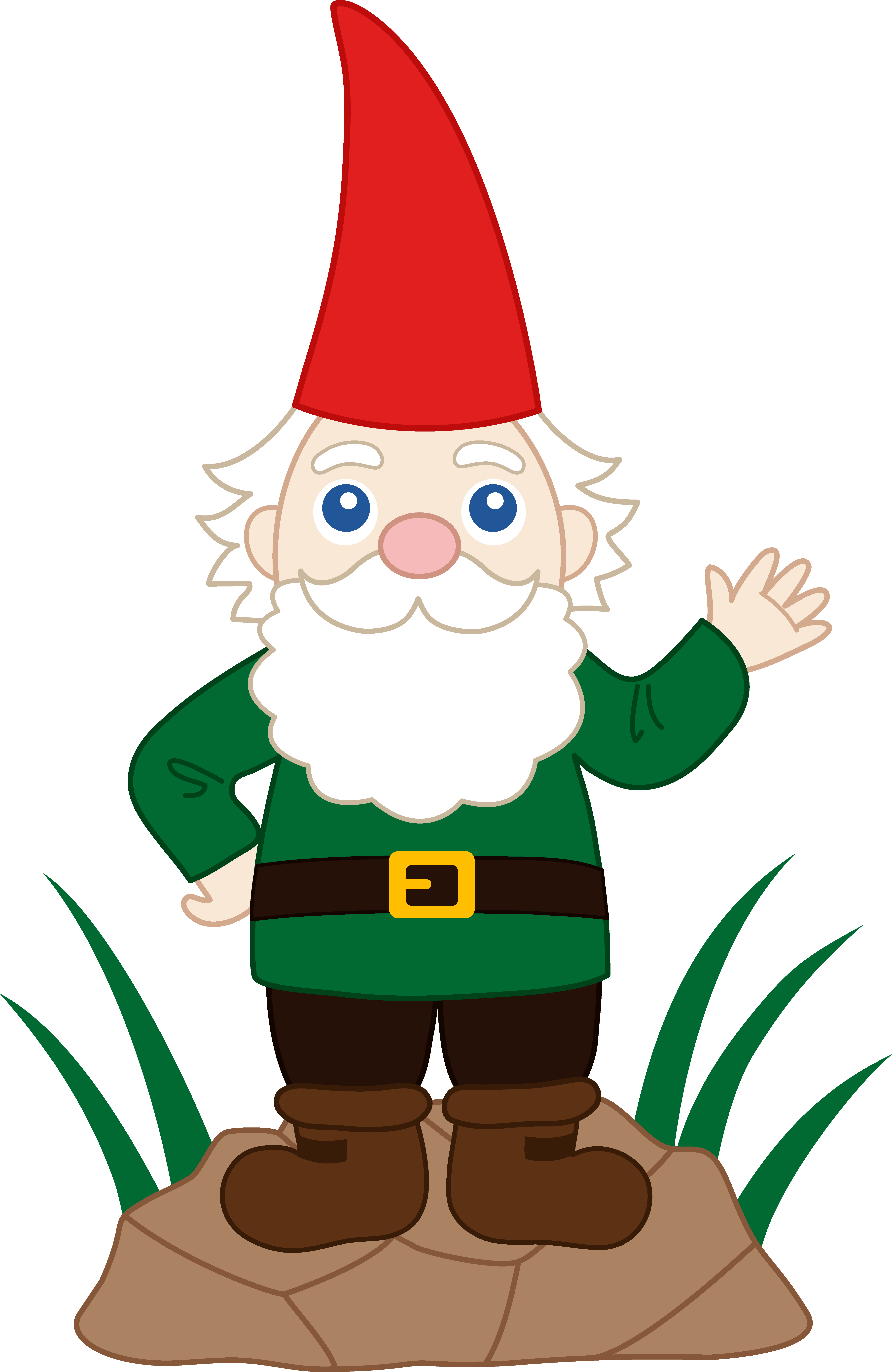 Free Clip Art - Gnome Drawing (5377x8270)
