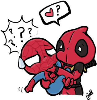My Spideypool Creation - Clothing (500x375)