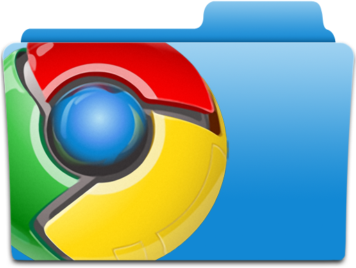 Google Black Alt Icon - Google Chrome Folder Icon (512x512)