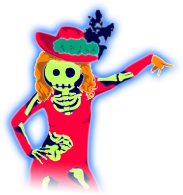 Halloweenquat Coach 1@2x - Just Dance 3 This Is Halloween Danny Elfman (400x400)