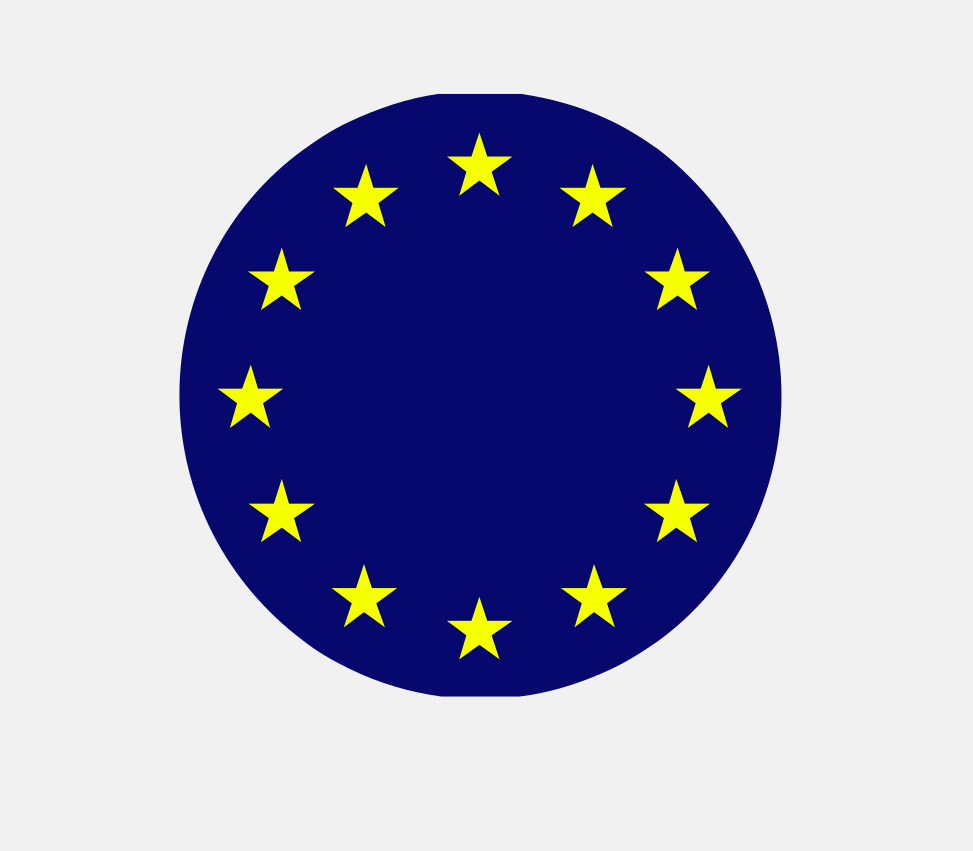 001 Flaga Ue - Us Flag Stars (973x851)