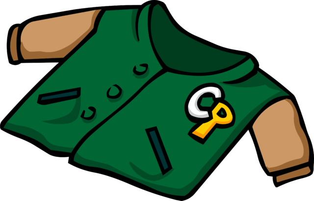 Green Letterman Jacket Gift Shop Office - Letterman (640x411)