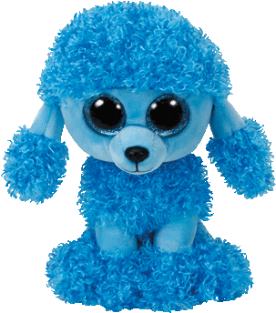 Urocza I Miękka W Dotyku Maskotka Z Dużymi Oczami - Mandy Poodle Beanie Boo (350x350)