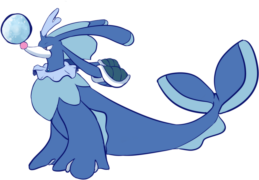 Popplio Evolution By Keeperofspaceandtime - Popplio Final Evolutions Oficial (999x799)