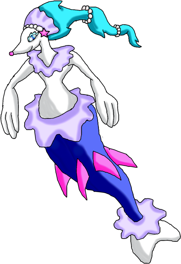 Popplio Possible Final Evolution By Chaosalphaandomega - Illustration (836x955)