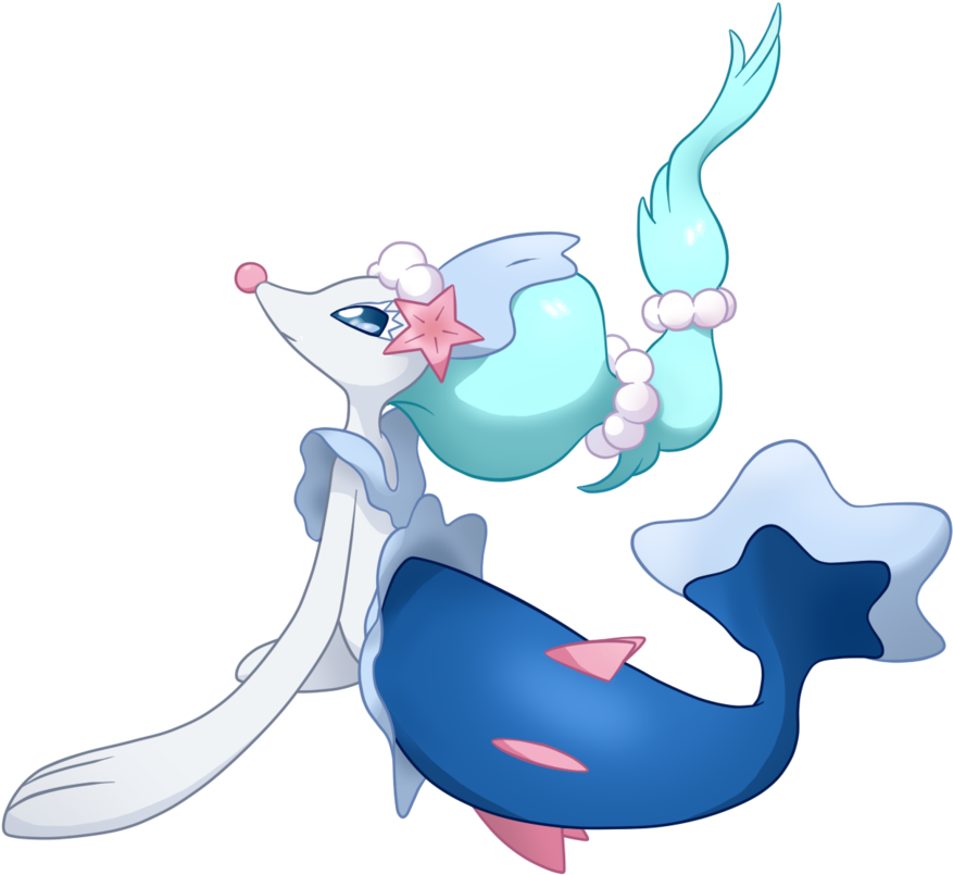 Popplio Final Evolution By Tzblacktd - Last Evolution Of Popplio (938x851)