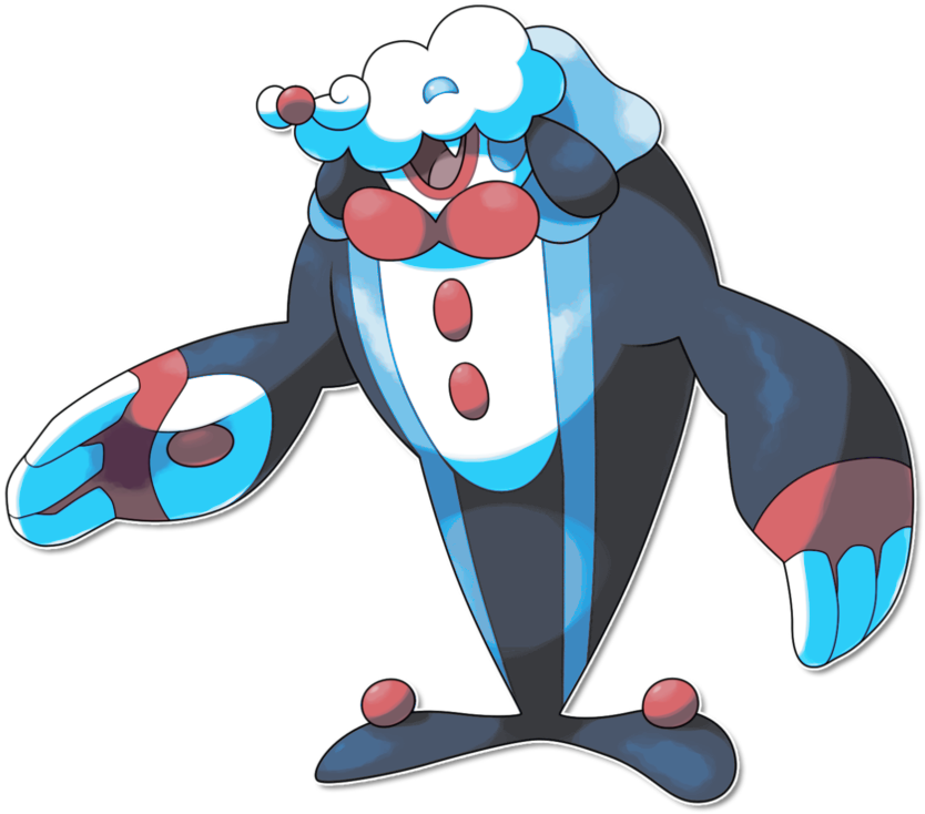 Shiny Final Popplio Evolution By Fakemaket By Mooparr - Shiny Popplio Final Evo (894x894)