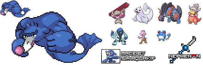 Popplio Final Evolution By Enzo959 - Pokemon (646x209)