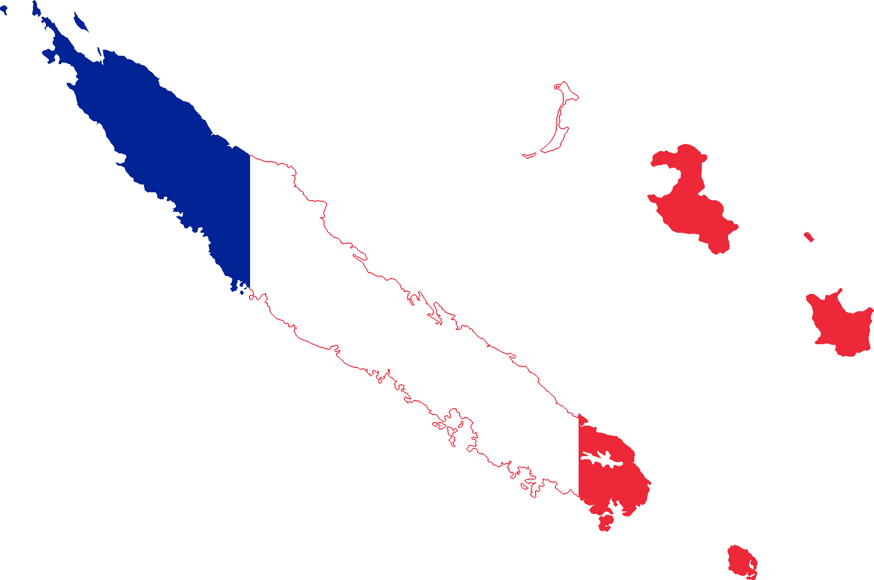 Flag Map Of New Caledonia Francepng - New Caledonia France Flag (1772x1176)