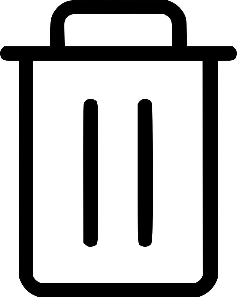 Delete Bin Trash Spam Can Comments - Waste (784x980)