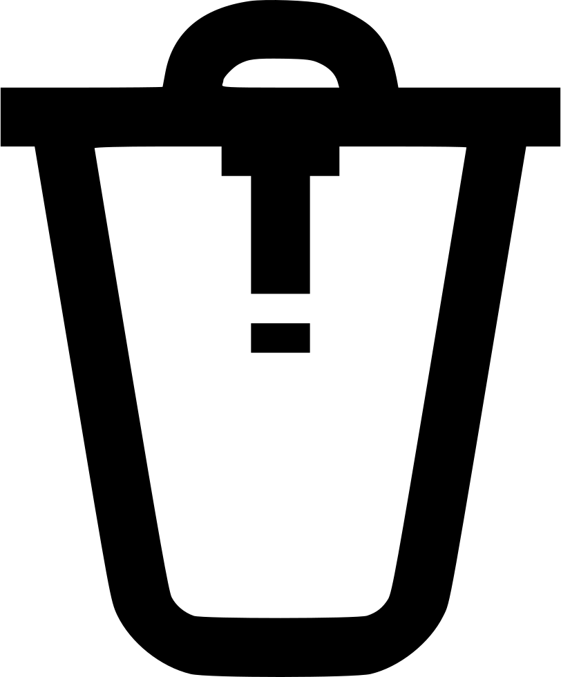 Trash Delete Bin Remove Recycle Garbage Can Comments - Trash Delete Bin Remove Recycle Garbage Can Comments (812x980)