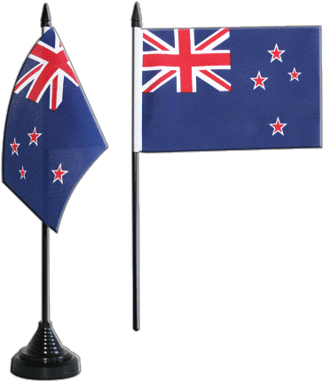 New Zealand Flag Gif New Zealand Table Flag - Digni Poland Table Flag 10cm X 15cm (400x440)