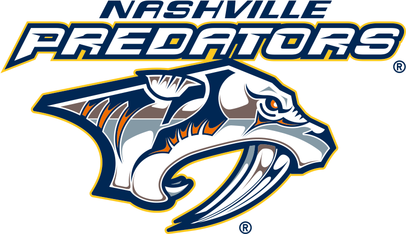 Логотип Nashville Predators - Nashville Predators Logo Vector (800x800)