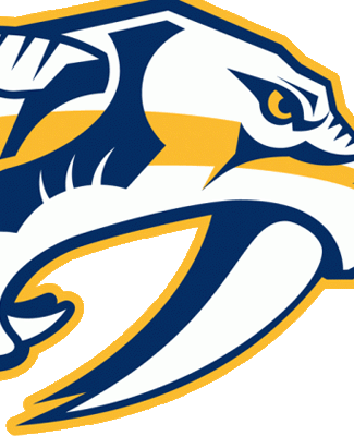 The Nashville Predators Gave Themselves A Blast From - Nashville Predators Logo (325x400)