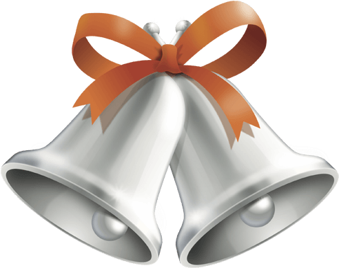 Wedding Bells Clipart Transparent Background - Clip Art (500x400)