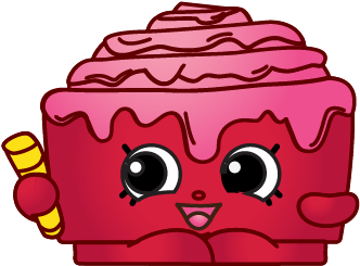 Cindy Bun Variant Art Shopkins Clipart Free Image - Shopkins Cinnamon Bun (400x400)