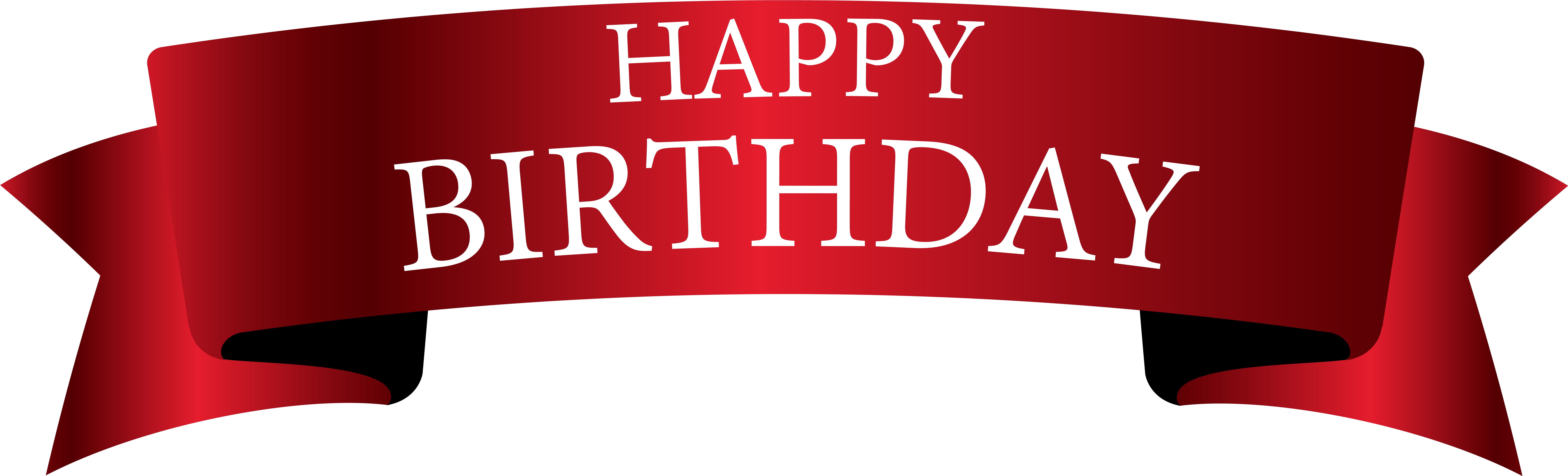 Birthday Banner Png Clipart Image, Is Available For - Birthday Cake Birthday Card Dg36512 (8326x2667)
