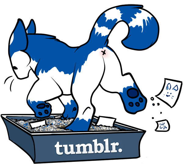 Litter Box Logo By Tigrin - Wskshop Tumblr Mouse Pad, Quote Rectangle Mouse Pad (647x588)