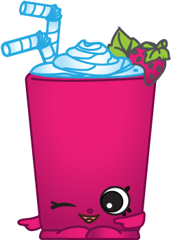 Milkshake Clipart Shopkins - Shopkins Season 4 Berry Smoothie (400x400)