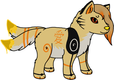 Has Hair, Normal Ears, A Jewel Nose , Normal Paint - Cartoon (432x304)