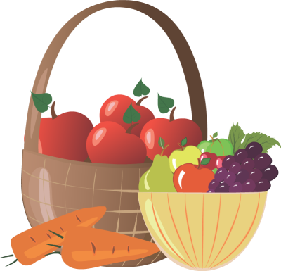 Fresh Food Clipart - Fresh Food Clipart Png (400x385)