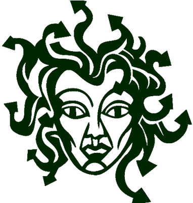 Salon Masquerade - Medusa Clip Art (400x400)