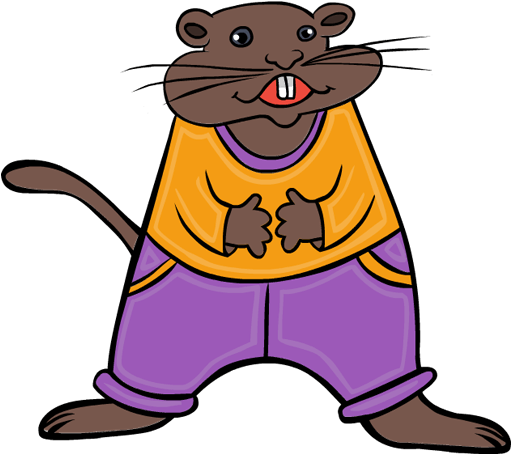 Clip Art Groundhog Day Rodent Animal Dancing - Cartoon (600x630)