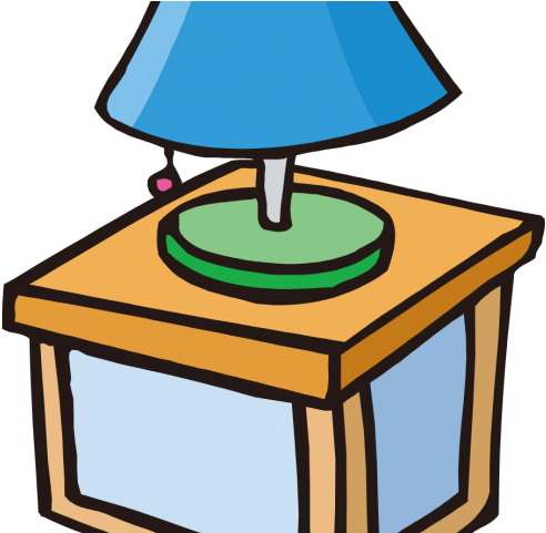 Lamp Clipart Table Light - Bed Side Lamp Clipart (640x480)