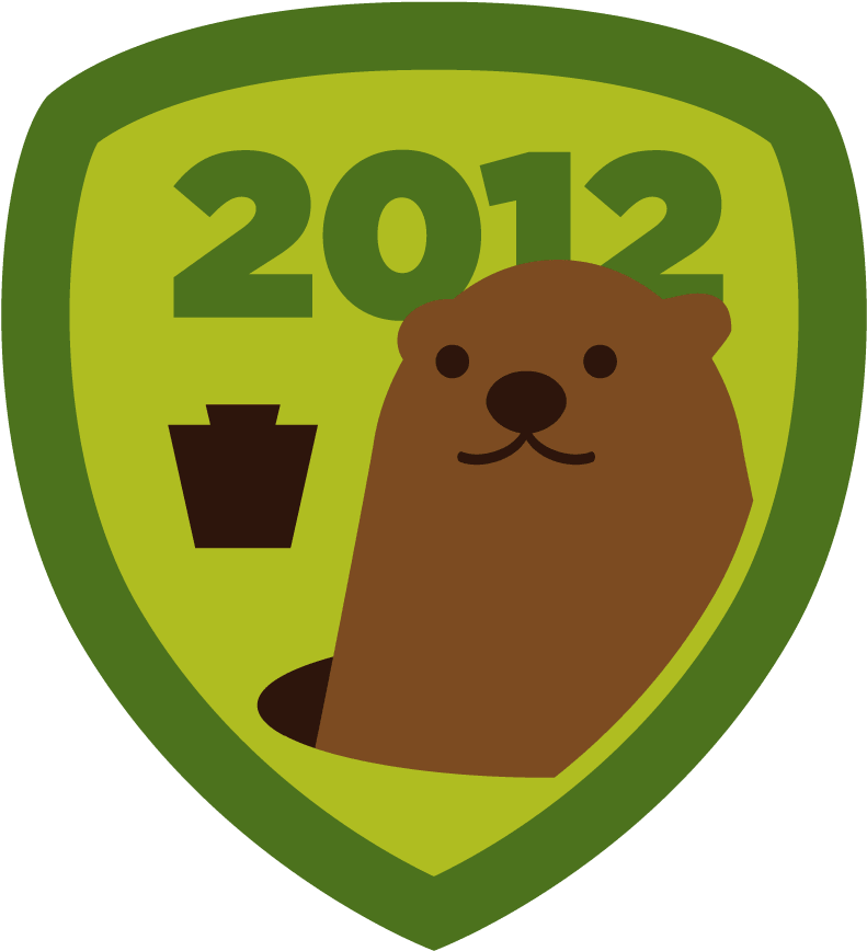 Groundhog Day Badge - Groundhog (900x900)