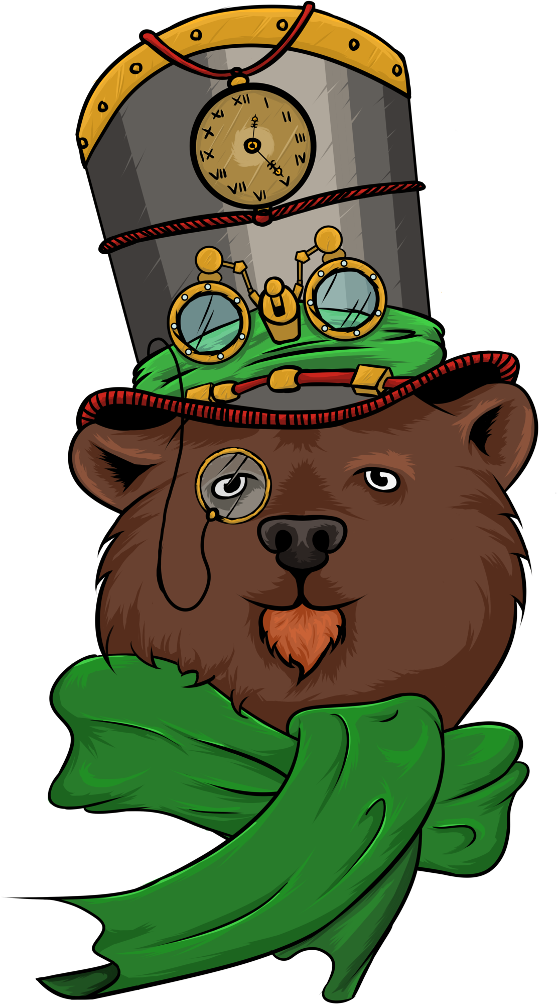 Lord Bearington T - Cartoon (1600x2263)