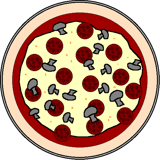 Pin Whole Pizza Clipart - Jack Prelutsky Hyperbole Poems (522x522)
