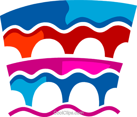 Roman Aqueducts And Walls Royalty Free Vector Clip - Roman Aqueducts And Walls Royalty Free Vector Clip (480x410)