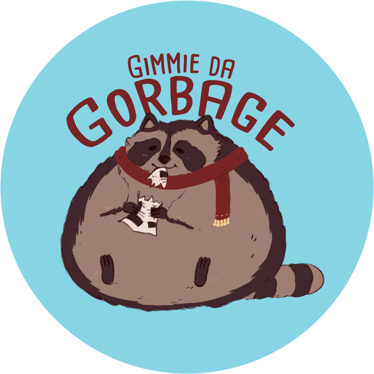 I Made Pin/sticker Designs Of Two Good Internet Boys - Gimme Da Gorbage (1280x1280)