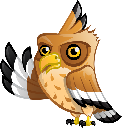 Elang Jawa - Elang Jawa Vector (477x500)