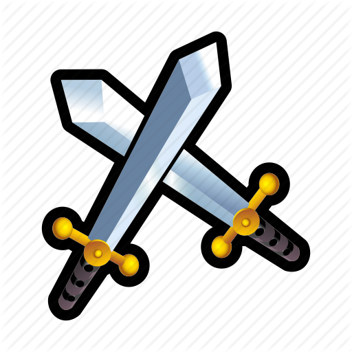 Sword Clipart Iron Sword - Fight Icon (512x512)