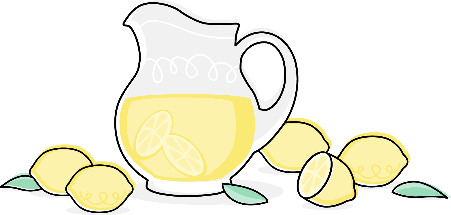 Elegant Lemonade Clip Art Medium Size - Lemonade Clipart (1565x747)