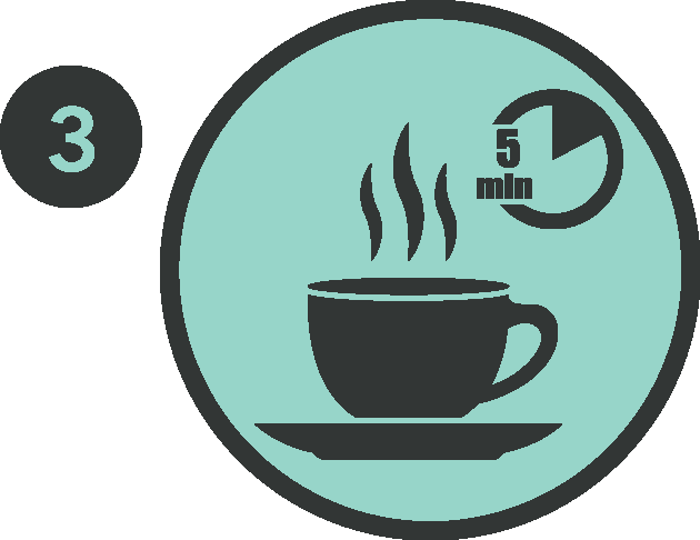 Pour Hot Water Over Your Tea Bag And Let It Steep For - Comment Smiley Face Icon (630x486)