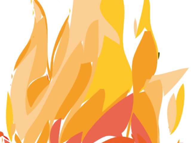 Flames Clipart Tumblr Transparent - Fire Clip Art (640x480)