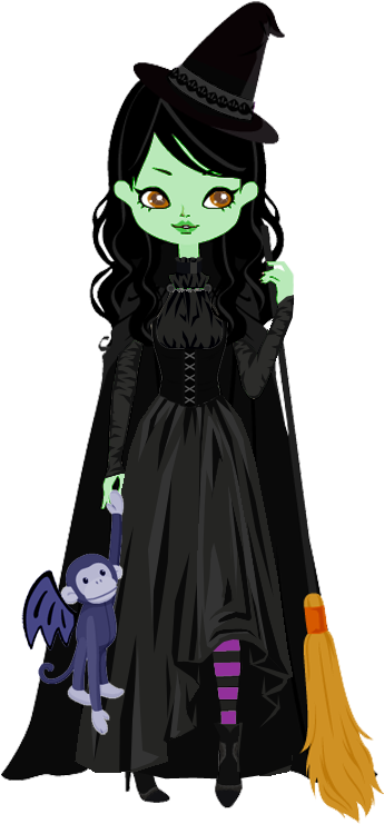 Wicked Witch Of The West By Marasop - Wicked Witch Of The West Cartoon (393x768)