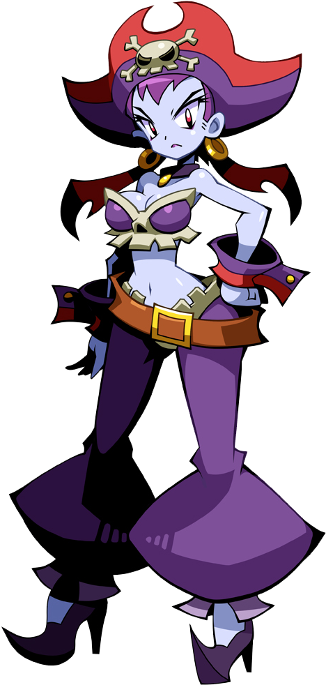 Risky Boots Full Body - Shantae: Half‐genie Hero (707x1000)
