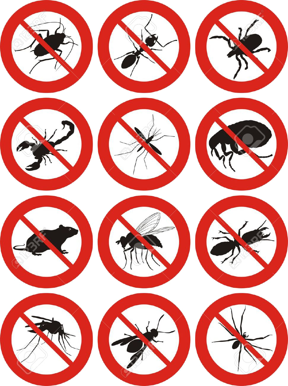 19903842 Pests Icon Pest Control Stock Vector Pest - Pest Control Images Free (971x1300)