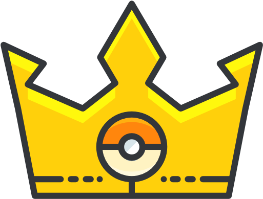 Pokxe9mon Go Ico Scalable Vector Graphics Icon - Crown Gaming Icon (512x512)