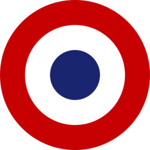 War With Austria And Great Britian Continues - Royal Air Force Roundel (480x480)