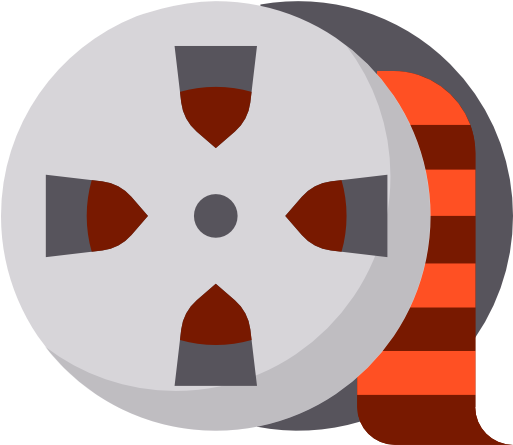 Film Reel Free Icon - Business (512x512)