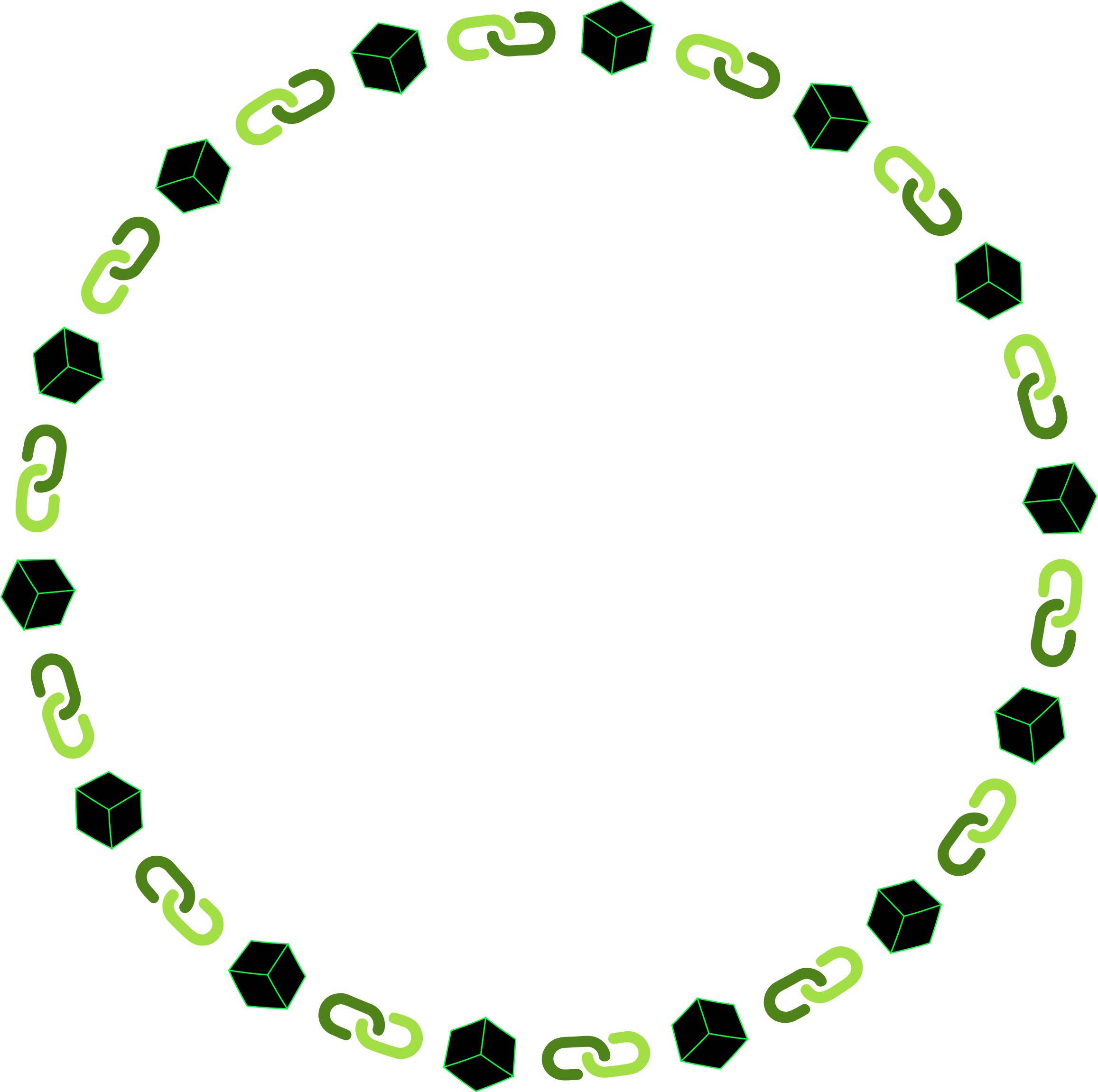 Big Image - Blockchain Clipart (2314x2302)