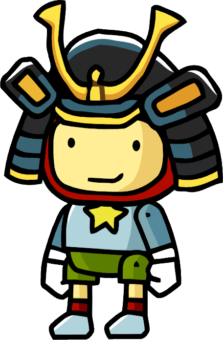 Samurai Helmet - Scribblenauts Unlimited Mask (456x696)