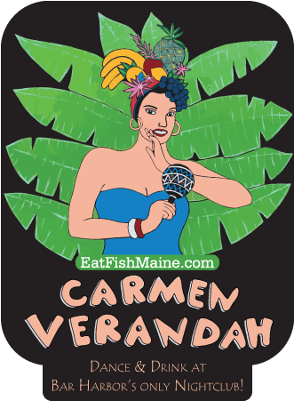 Drinks And Dancing Cruise Over To Carmen Verandah - Cartoon (500x500)