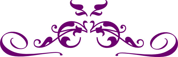 Flower Purple Vector - Purple Flower Vector Png (600x193)